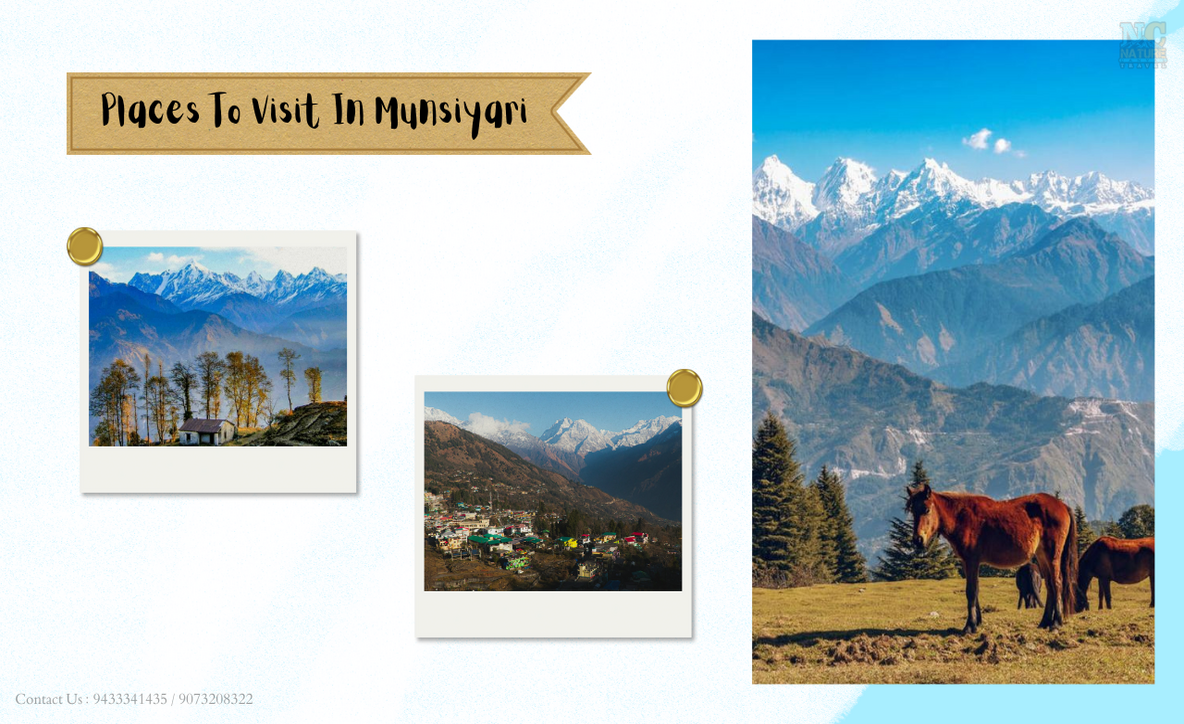 places to visit in Munsyari Uttarakhand, best places to visit in munsyari, 